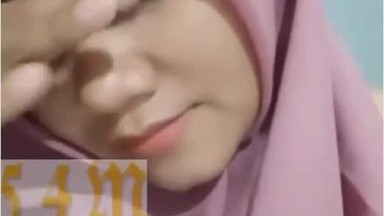 Bokep Jilbab - Ukhti Live pamer BH tali kutang