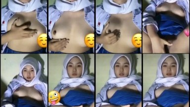 Jilbab SMA Cantik Colmek Sampe Squirt