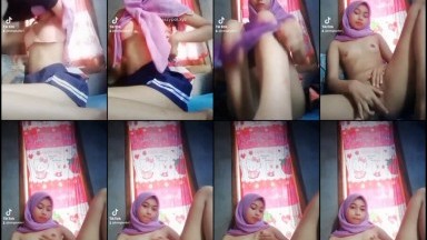 Bocil Billa Pake Jilbab Colmek